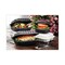 Pactiv SmartLock Microwavable Hinged Lid Container, 8.31x8.35x3.1, Blk, PK200 YCNB08010000 - alternate 3